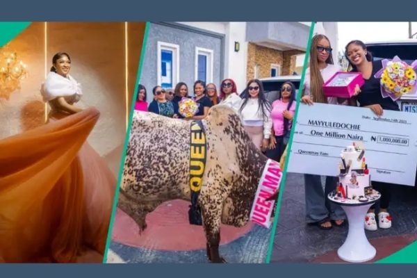 May Edochie Gets Cow, N1m, Other Gifts For Her Birthday, Clip Trends: “The Love is Real”